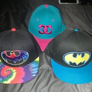 3 Snapback hats - sold separately or as a bundle